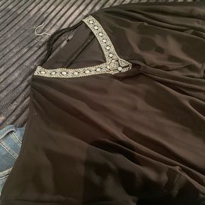 Very flattering White House Black Market Black top!